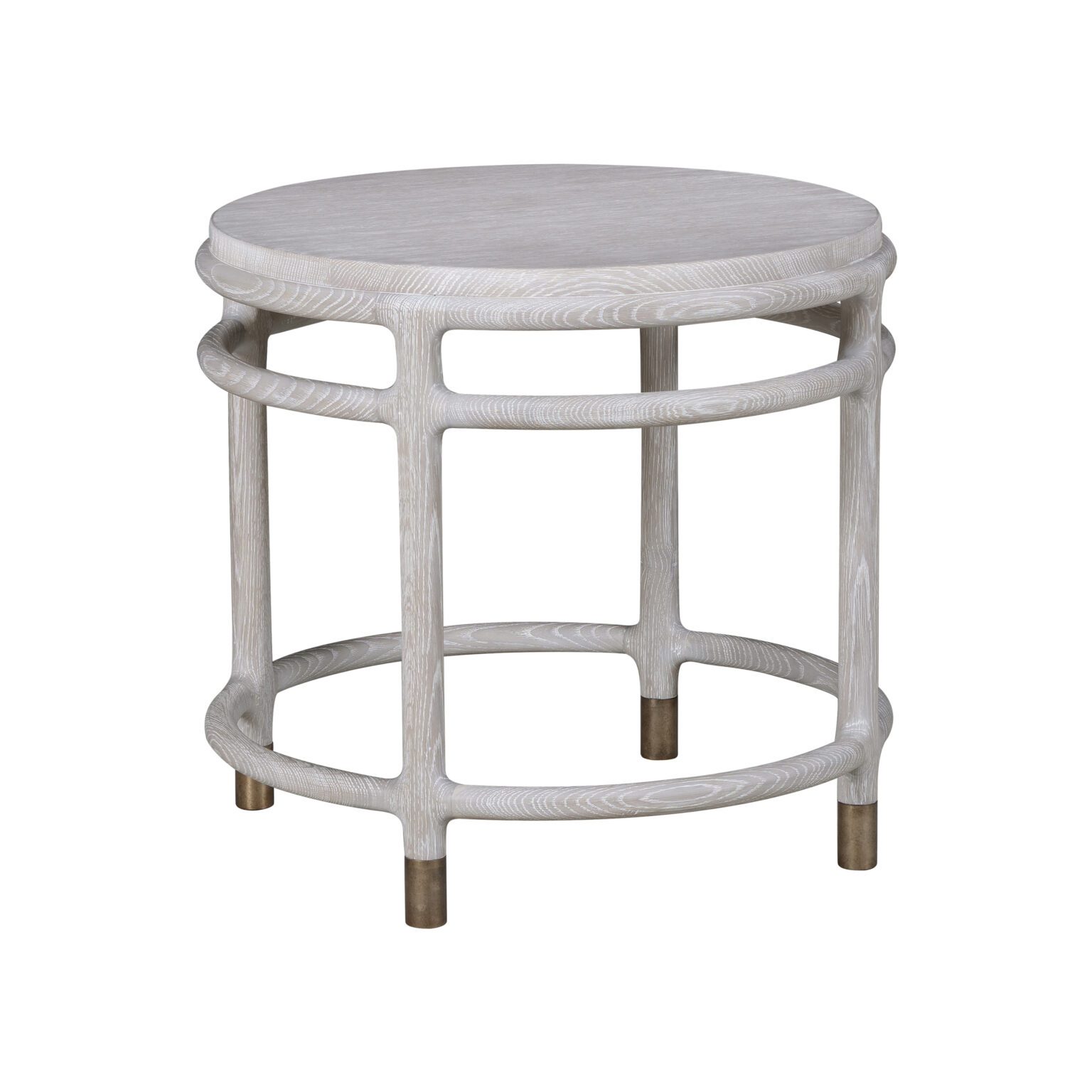 1771-62 – Cedar Key Side Table – Round – Oliver Home